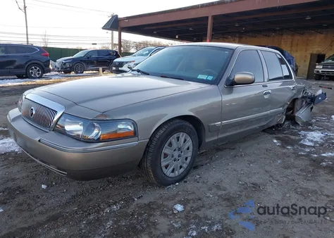 2005 Mercury Grand Marquis Gs from USA, damaged, VIN 2MEFM74W25X670114